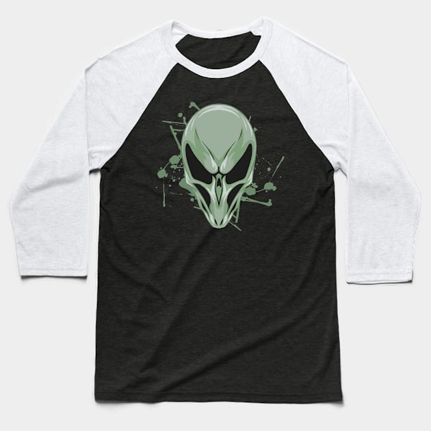 Extraterrestrial Day - February Baseball T-Shirt by irfankokabi